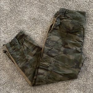 Sanctuary Camo Utility Pants